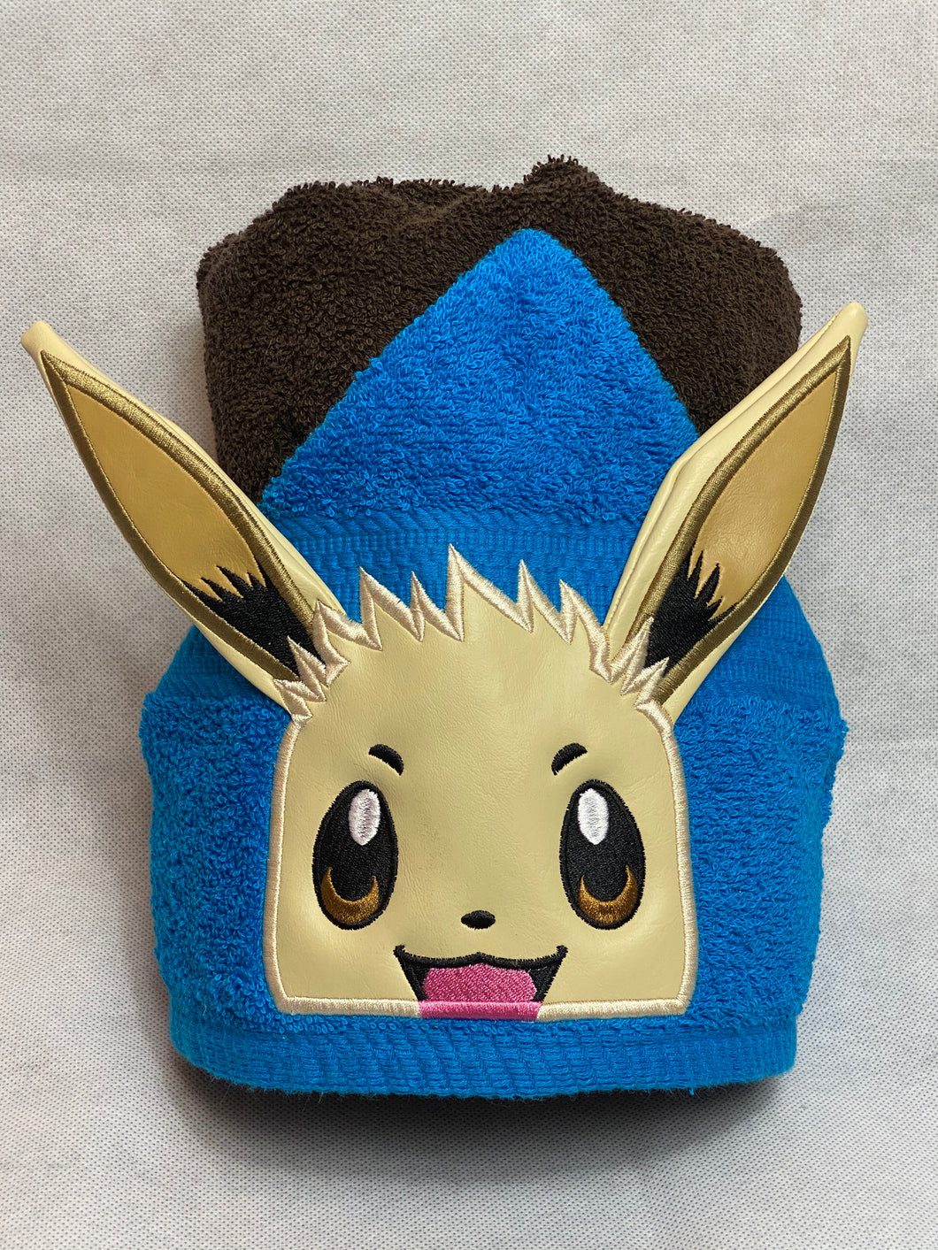 character hooded towel