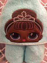 Load image into Gallery viewer, Doll Character Hooded Towel