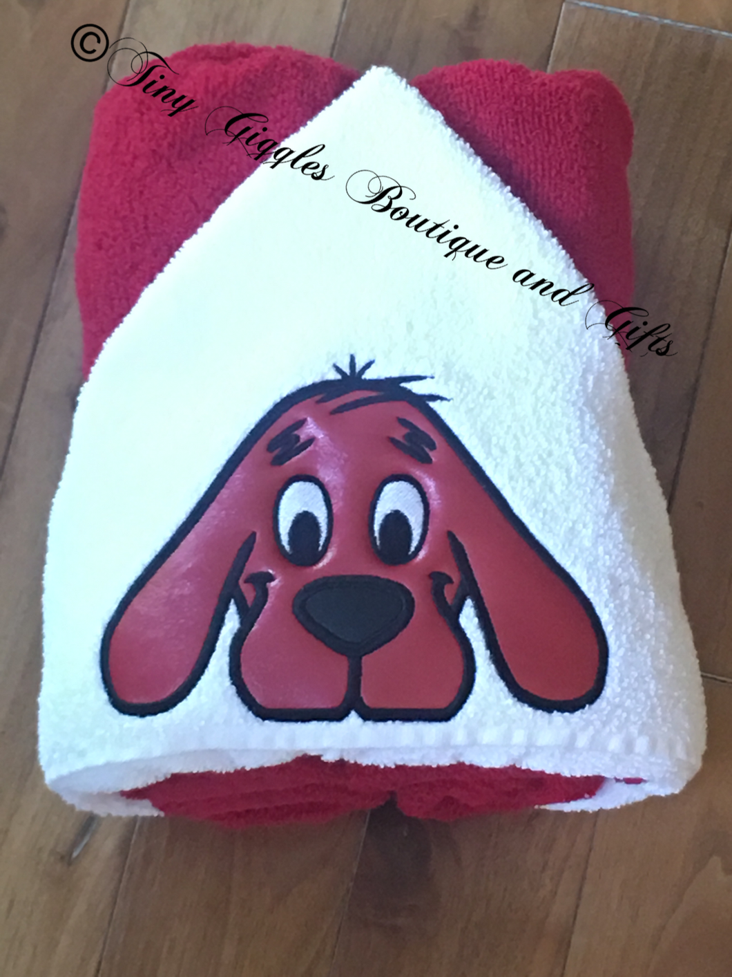 Dog Character Hooded Towel