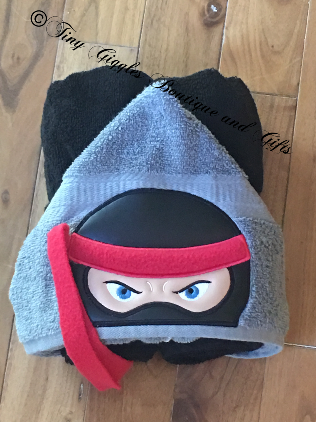 Ninja Character Hooded Towel