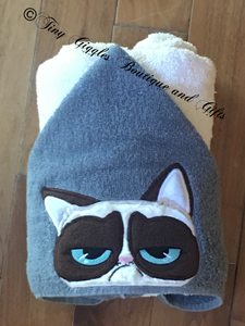 Cat  Character Hooded Towel
